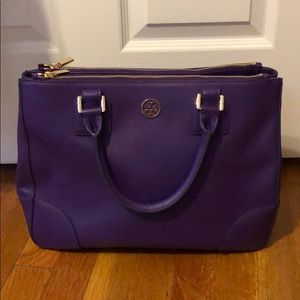 Tory Burch Double Zip Robinson Tote